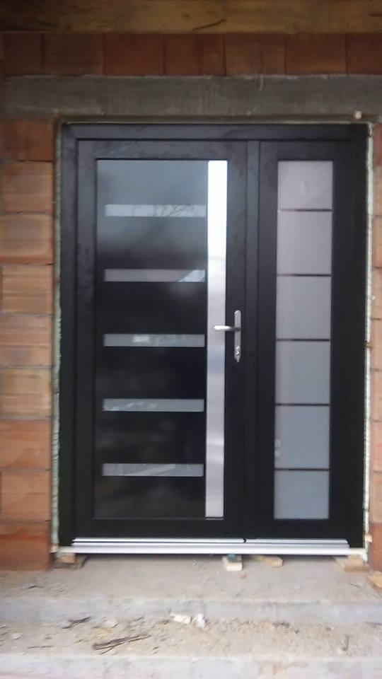 Porte PVC avec Panneau decoratif Belgique 4