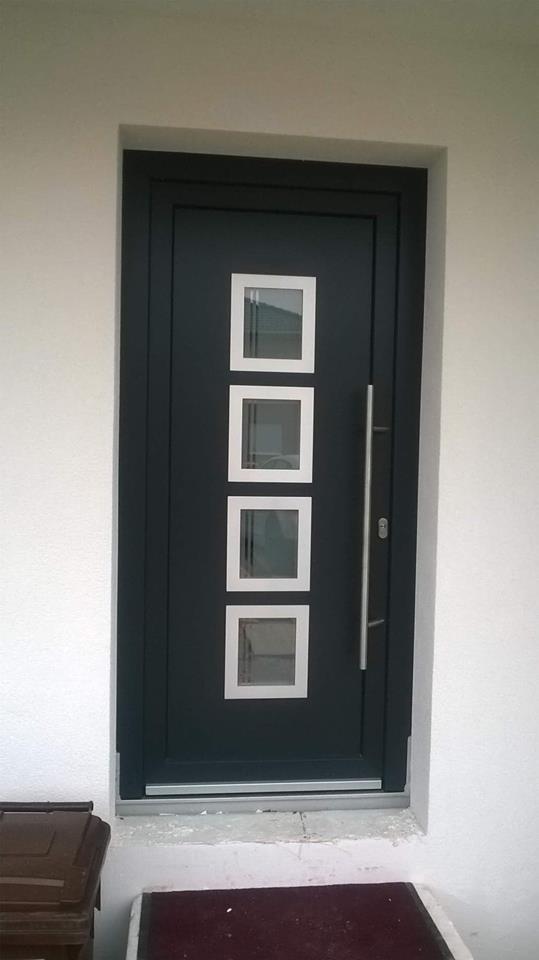 Porte PVC avec Panneau decoratif Belgique 5