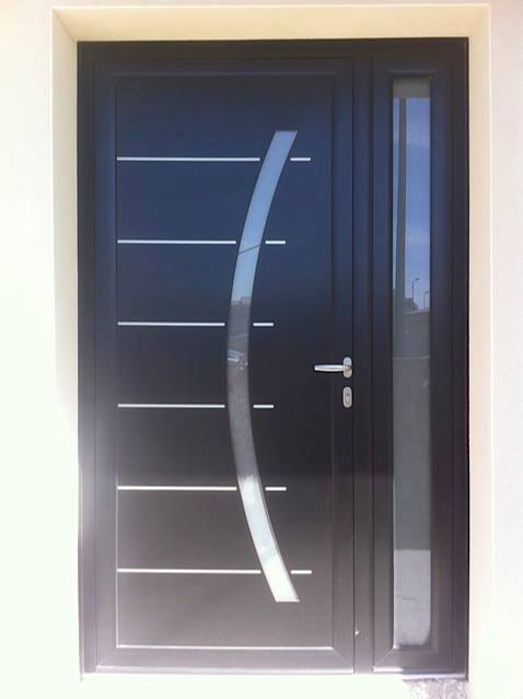 Porte PVC avec Panneau decoratif Belgique