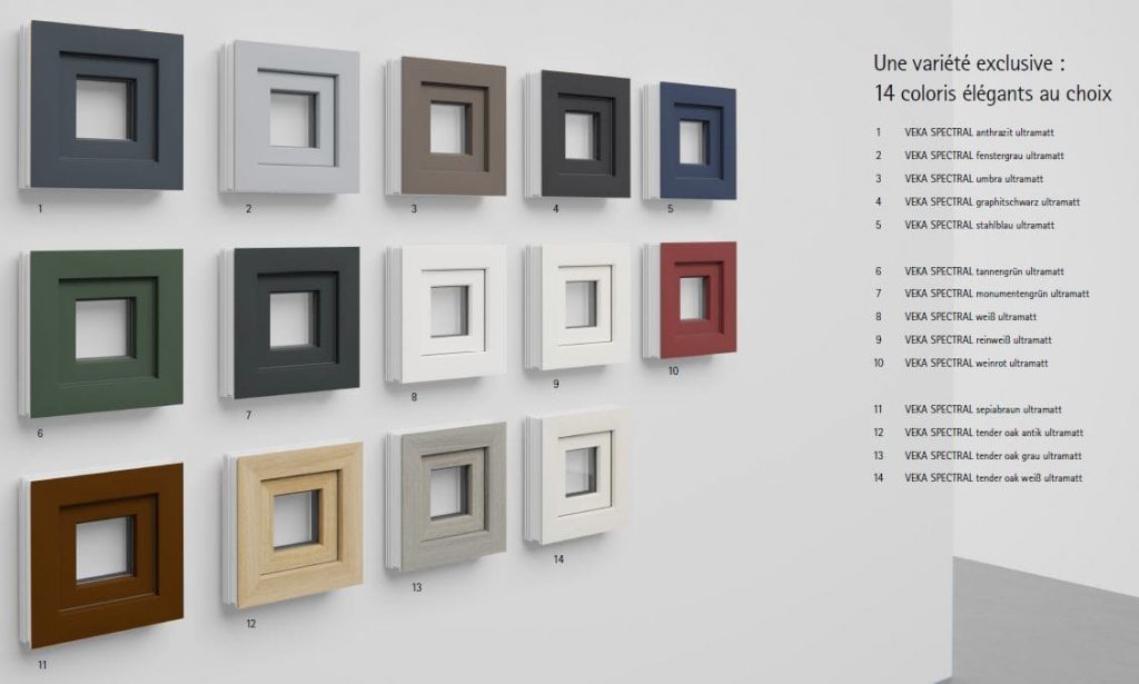 veka spectral couleurs